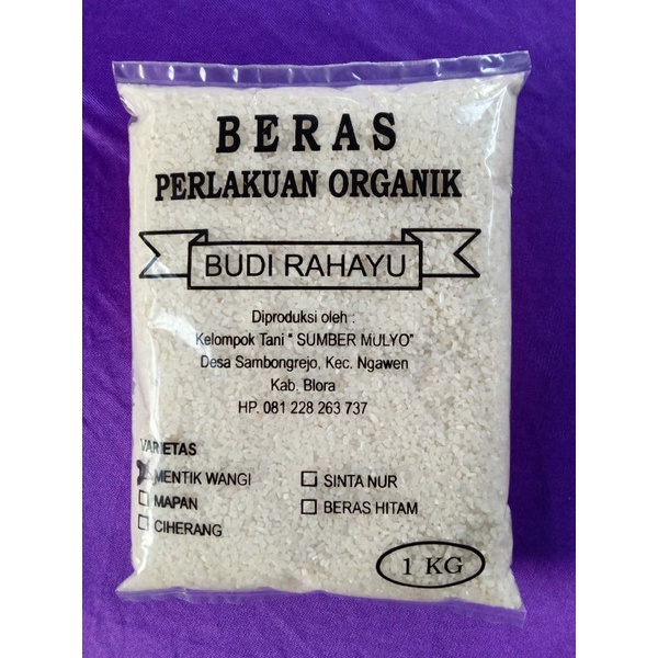 

beras menthek wangi organik