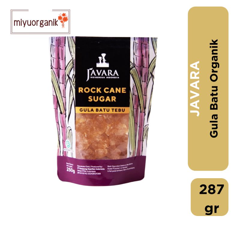 GULA BATU / ROCK CANE SUGAR JAVARA 250GR