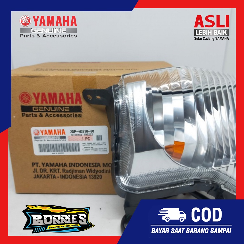 lampu sein kiri assy yamaha nmax original 2DP-H3310-00