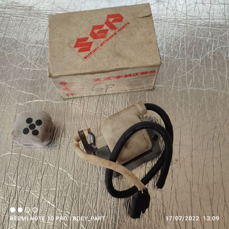 Coil koil Suzuki gp100 a100 trs GP a 100 125 gp125 original SGP nos