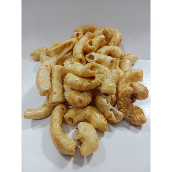

250 gr makaroni rujak/makroni rujak/makaroni bumbu rujak pedas/makaroni snack makroni kiloan