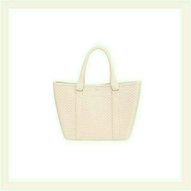 Miniso Tas Anyaman Jelly Karet Wanita/ Rubber Jelly Shoulder Bag Murah
