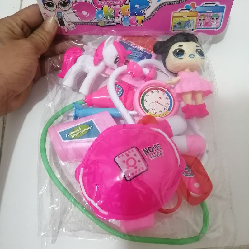 PROMO MAINAN EDUKASI DOKTER DOKTERAN MO07 ADA BONEKA DAN PONI