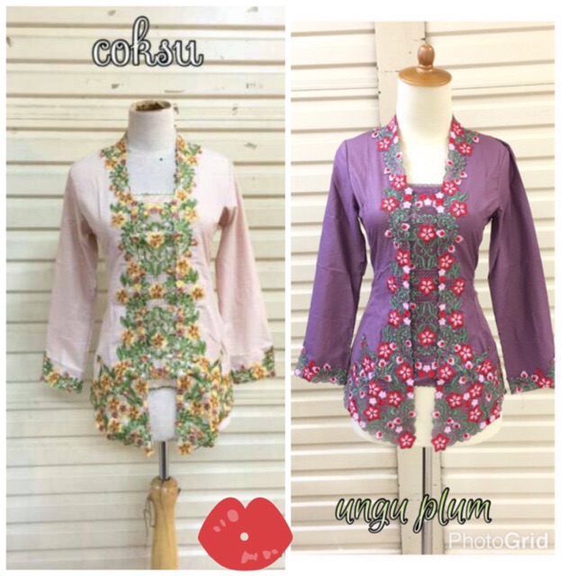 Kebaya Kutubaru Bordir Panjang KK08 Kebaya Kantoran Kebaya Kutubaru Bordir Panjang KK08 Kebaya Kantoran