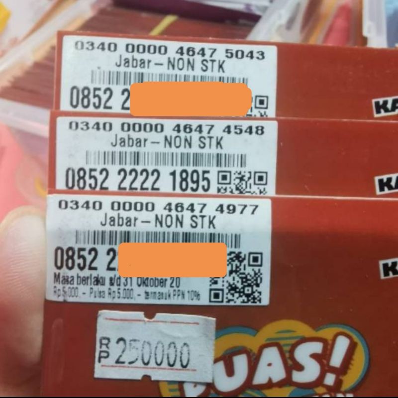 Kartu as cantik seri panca 2