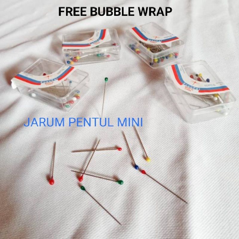 JARUM PENTUL MINI JARUM HIJAB PERBOX