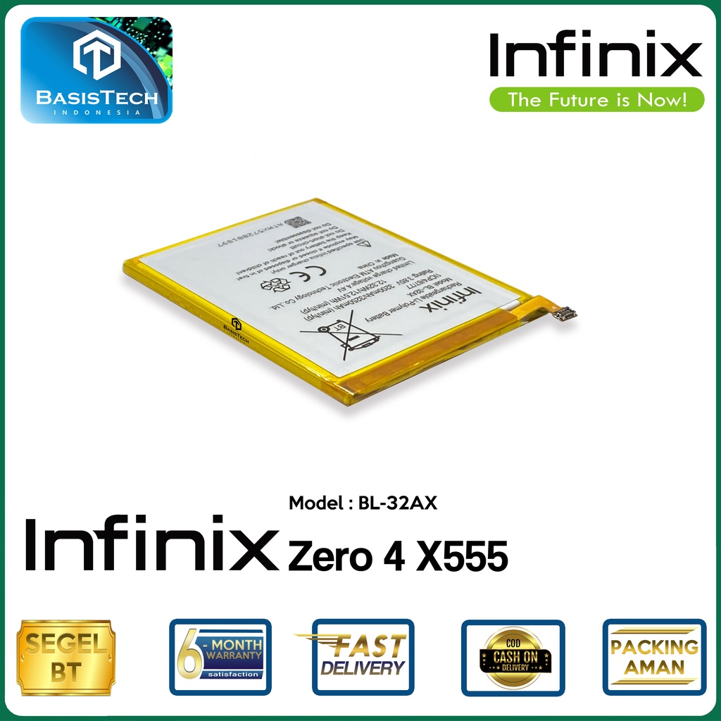 BATERAI INFINIX ZERO 4 X555 - INFINIX X555 - BL-32AX - ORI99