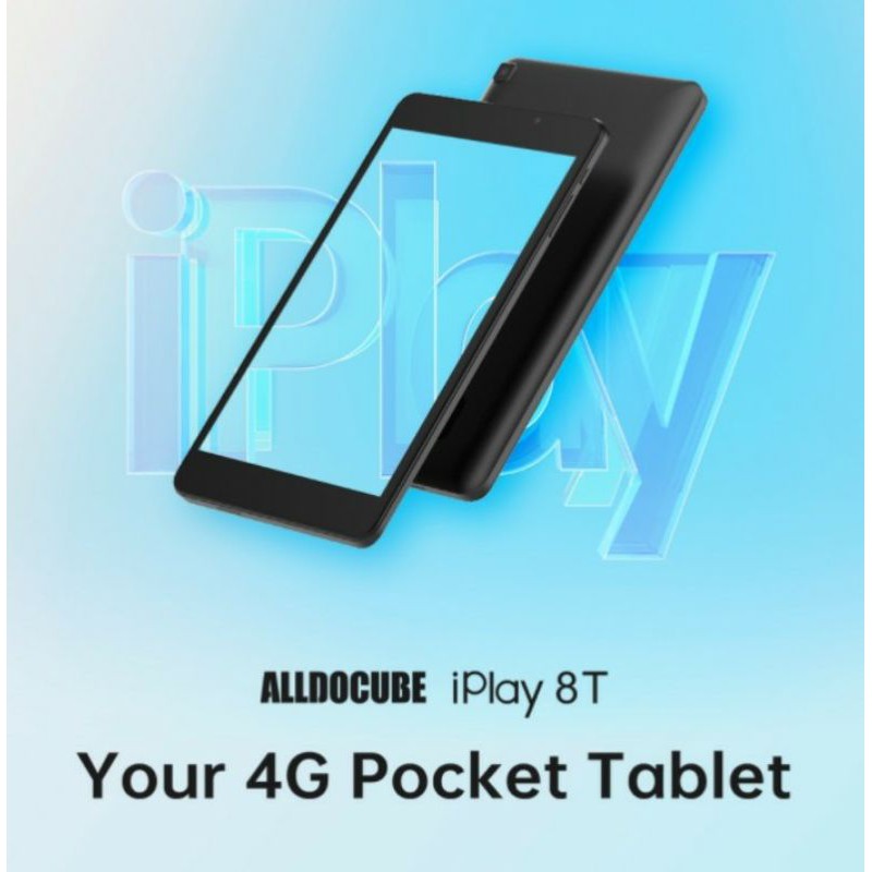 Alldocube iPlay 8T Quadcore 3/32GB 8&quot; Tablet Android 10 USB Type-C (Garansi resmi 1 tahun)