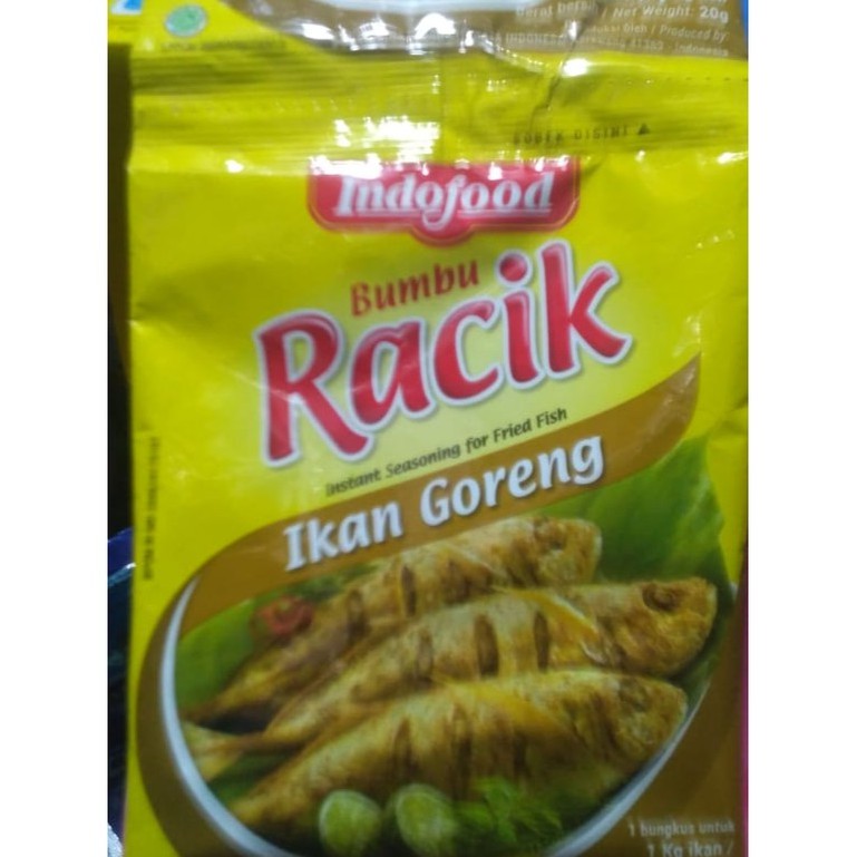 

Racik Bumbu Ikan Goreng Indofood 20 gr