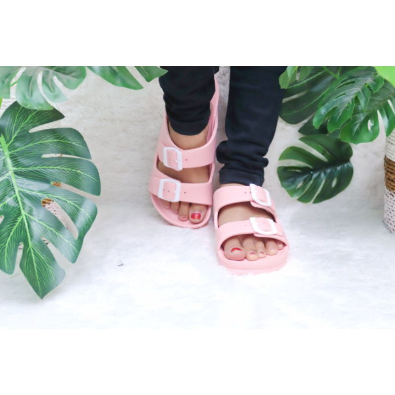 SALE !! Sandal Wanita Slide Havana Birken Sendal Slide Cewek Sandal Selop Wanita Havana Sandal Slop-Salem