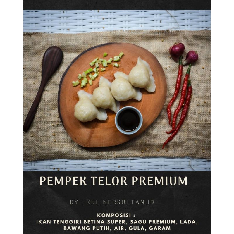 

pempek telor premium (isi 10)