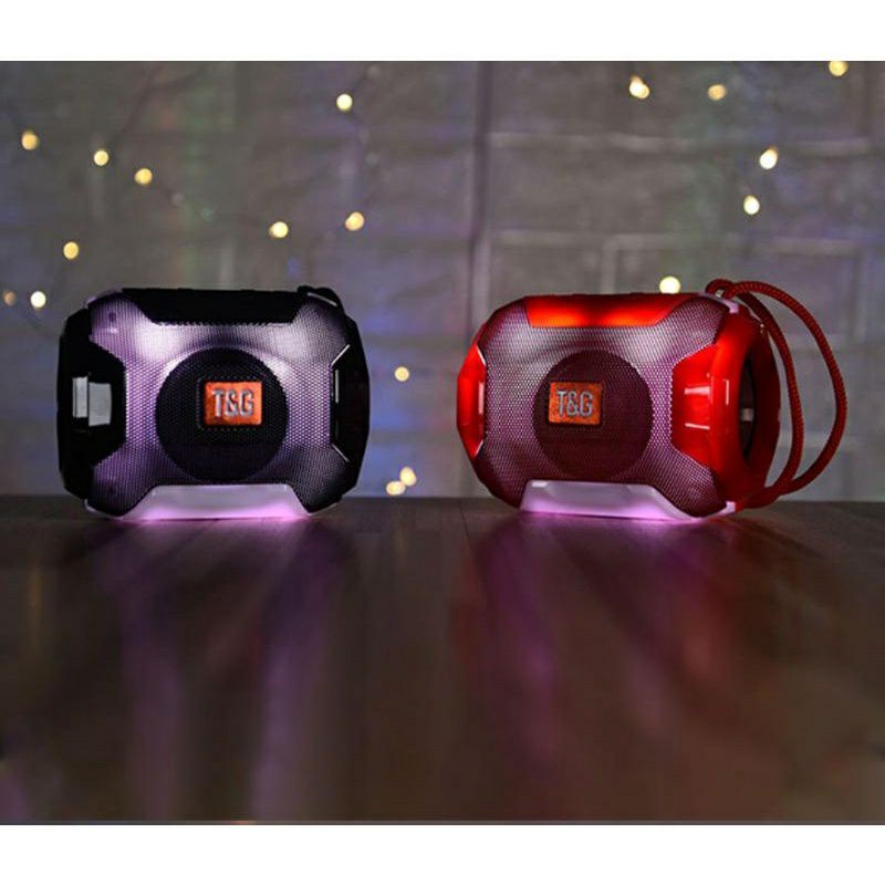 Speaker Bluetooh TG162 Wireless Lampu LED Mini Speaker Mini Super Bass TG 162 Speaker Aktif