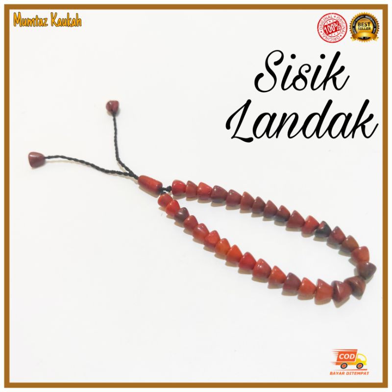 Gelang kaukah sisik landak coklat / gelang kaokah / gelang koka / gelang kokka / gelang kaoka