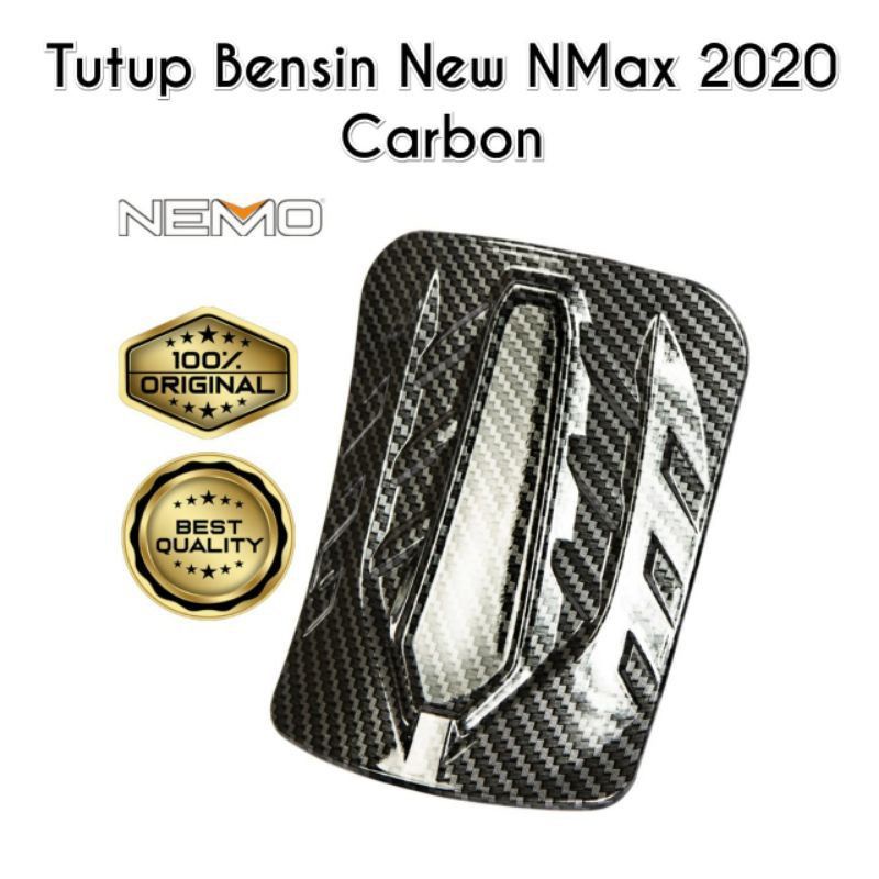 Cover tutup tangki bensin new nmax 2020 2021 carbon