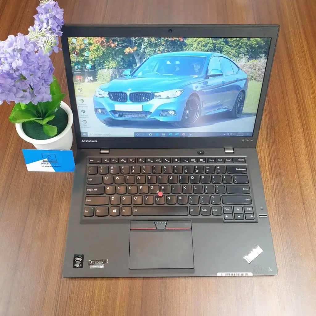 Laptop Lenovo X1 Carbon i5 RAM 8GB SSD 128GB Bekas Second