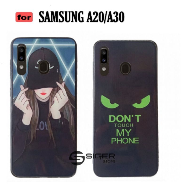 Case Samsung A20 / A30 Case Motif Case Gambar Premium