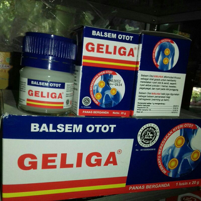 balsem otot Geliga 20 gram