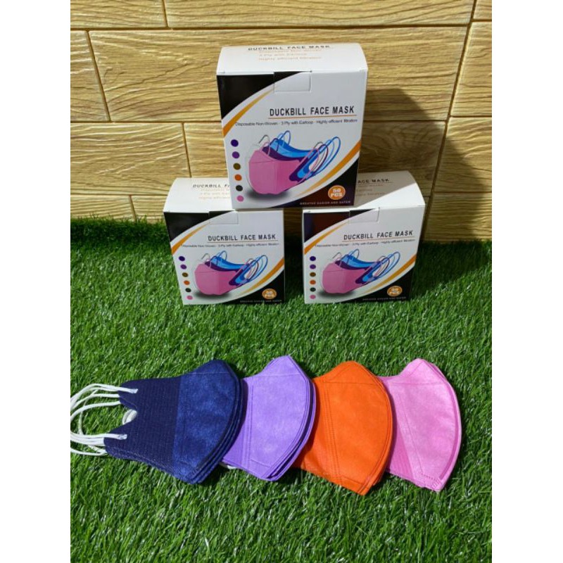 Masker Duckbill warna isi 50