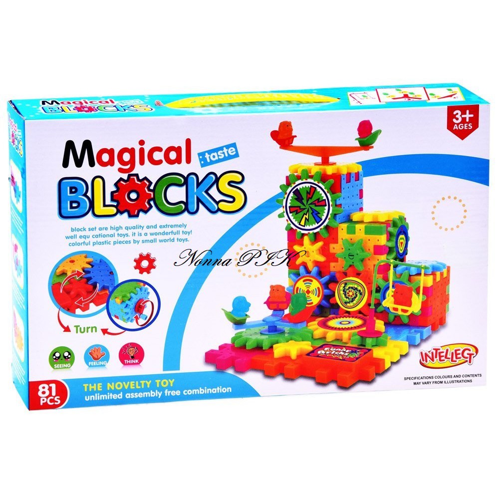 Interlocking Learning Blocks Puzzle 82 Pieces