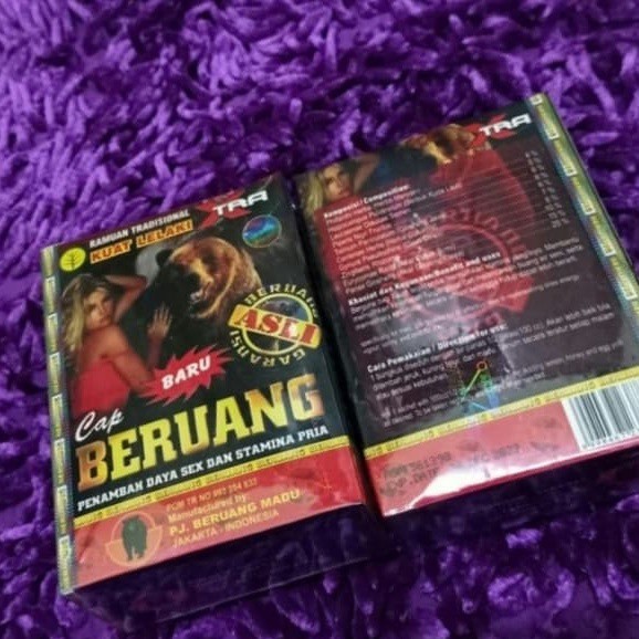 Serbuk Herbal (Beruang) Hitam Asli Original Jamu Kesehatan