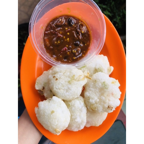 

cireng salju sambel rujak