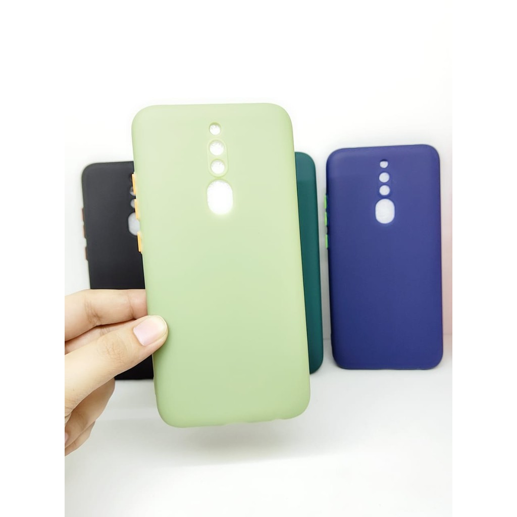 SMPC TPU Candy Xiaomi Redmi 8 6.22 inch SoftCase Macaron Protection Camera Tombol Warna