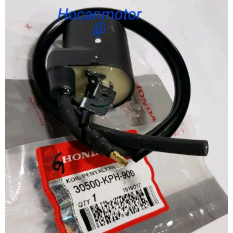 COIL PENGAPIAN KOIL PENYALAAN KHARISMA SUPRA X 125 REVO LAMA SUPRA X SUPRA FIT NEW DLL ASLI ORI HGP