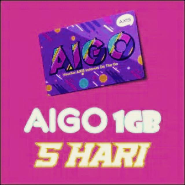 Vocher data axis 1GB /5 hari