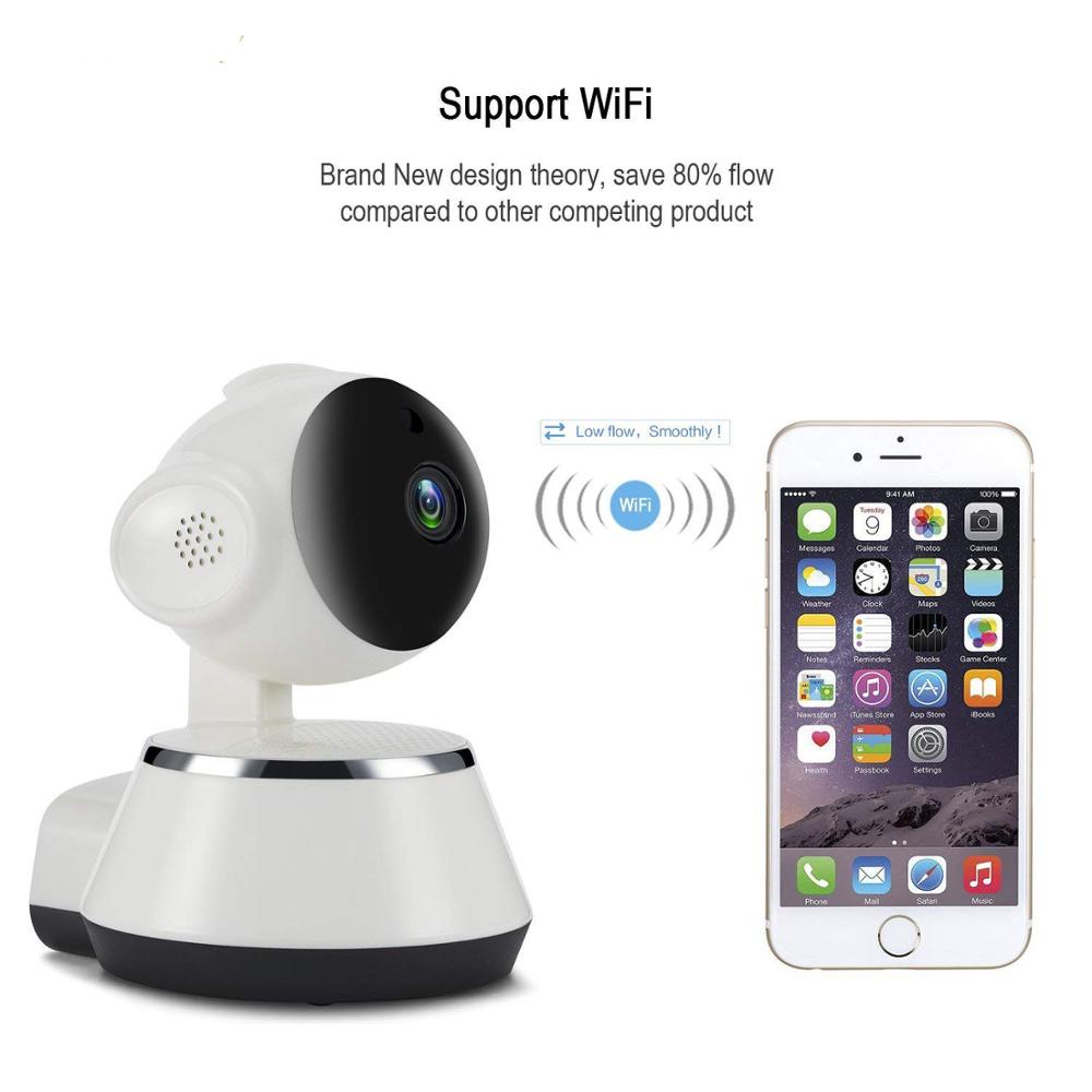 Smart Camera Wifi V380 Q6 8MP Wireless Mini IP CCTV Phone Audio - CCTV V380 Q6