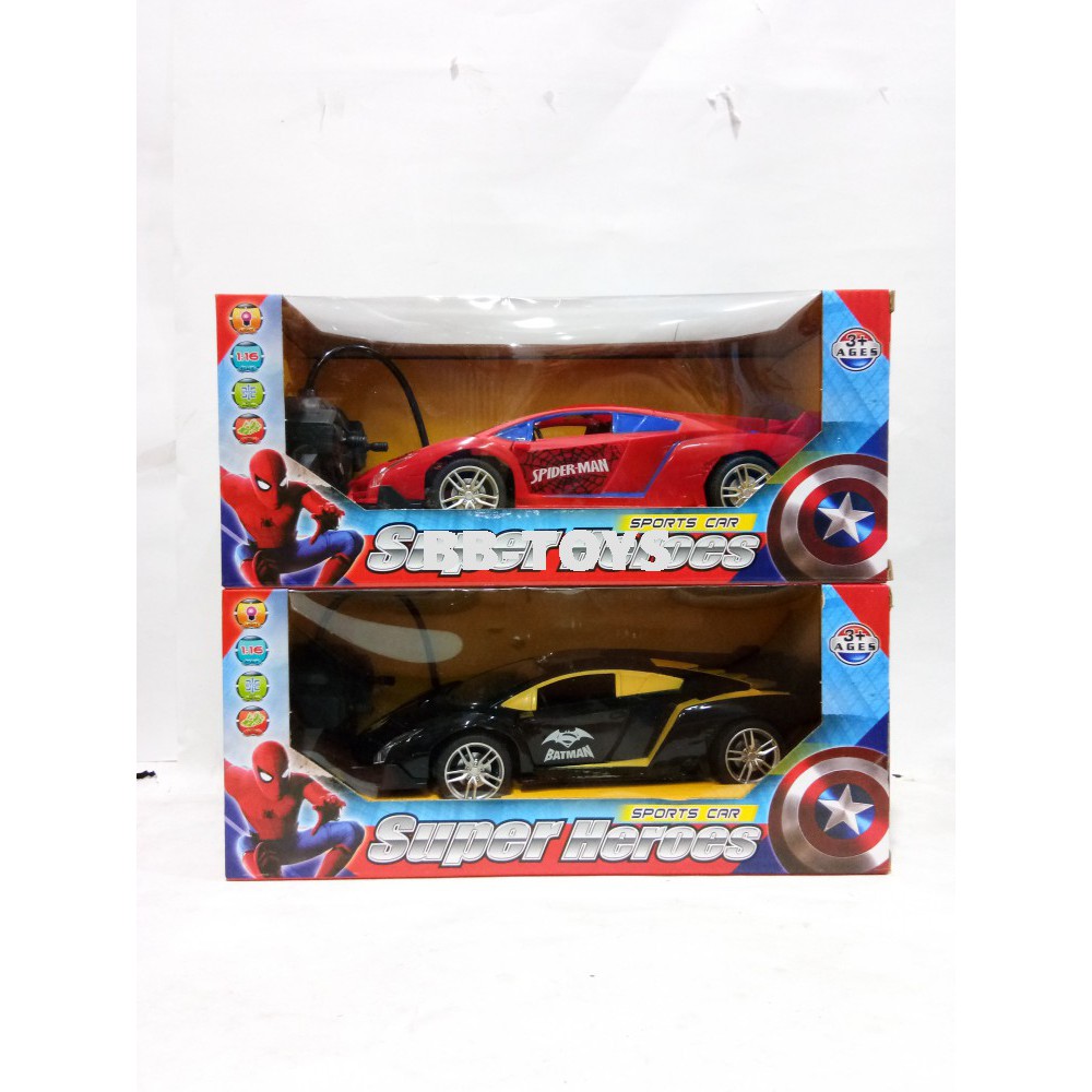 Mainan Mobil Remote Control - Super Heroes Sports Car - 2008