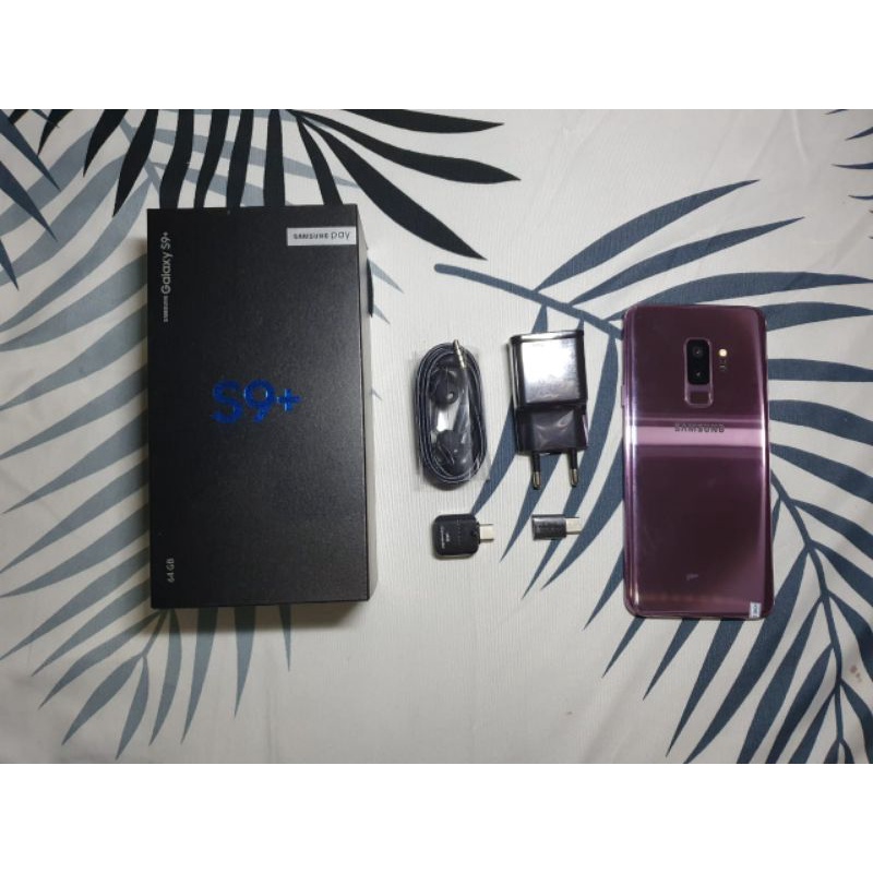 SAMSUNG S9 PLUS FULLSET DUAL SIM MULUS NO MINUS 6/128GB EX INTER