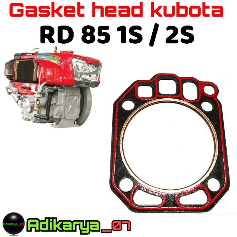 Paking gasket head kubota RD85 2S paking head kop diesel kubota RD85 2S