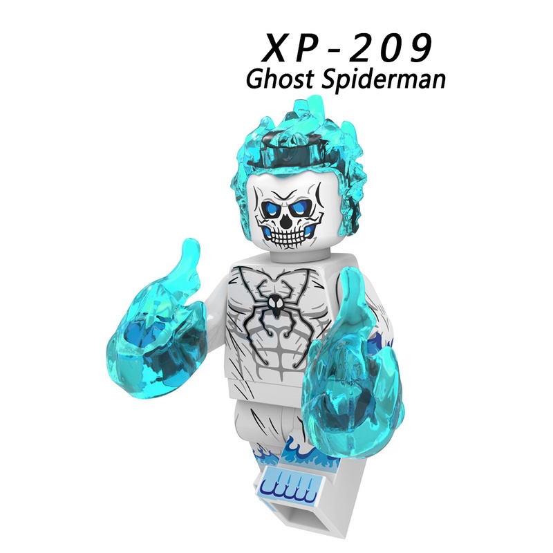 Kt1028 Mainan Action Figure Minifigures Agent Venom Ghost Spiderman Quentin Beck Marvel Untuk Hadiah