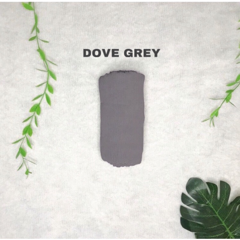 PASHMINA PLISKET LIDI  {90 X 180} AZARA-DOVE GREY