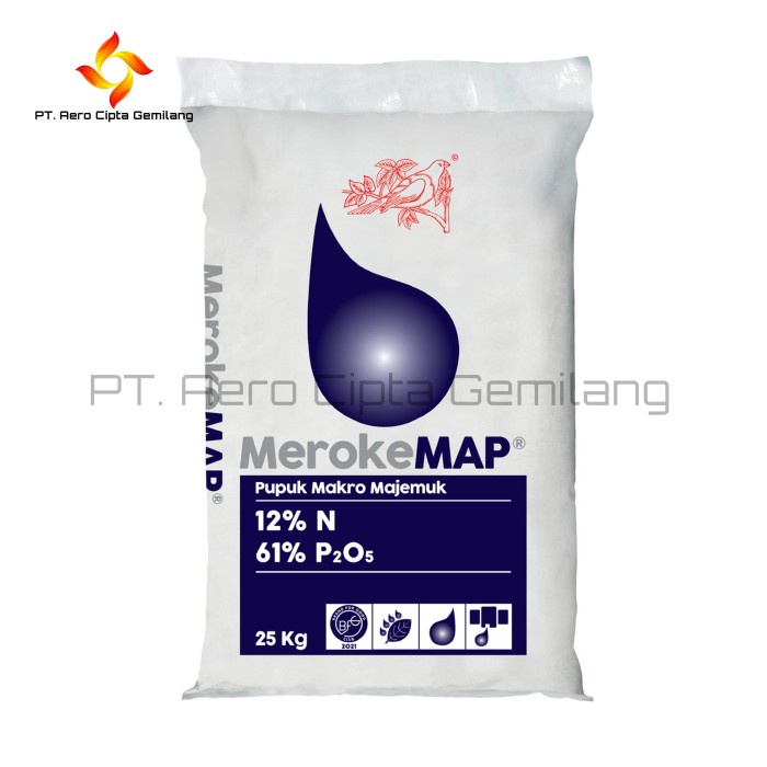 Meroke MAP - Pupuk Mono-Ammonium Phosphate Hidroponik Grade