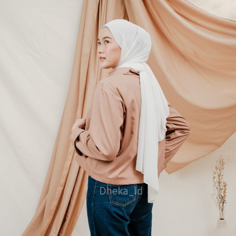 Nazella Shirt // Kemeja Croptop