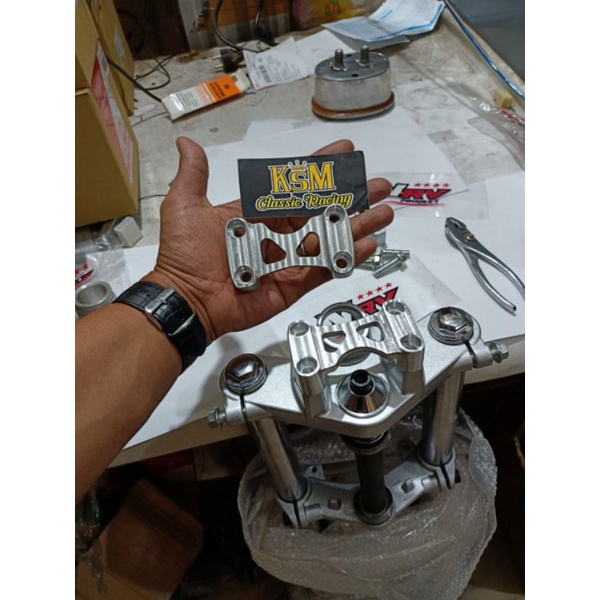 Jual Racer Setang Model Cnc Pnp Ninja R Segitiga T Atas Racer Setang Model Cnc Keleman Setang