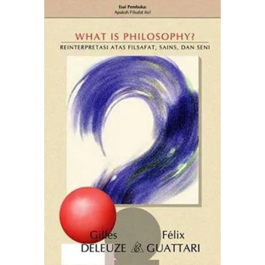 buku bekas what is philosophy? felix guattari preloved