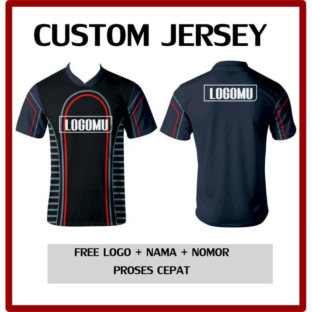 Baju Kaos Jersey Gaming ESports 878 Printing Custom