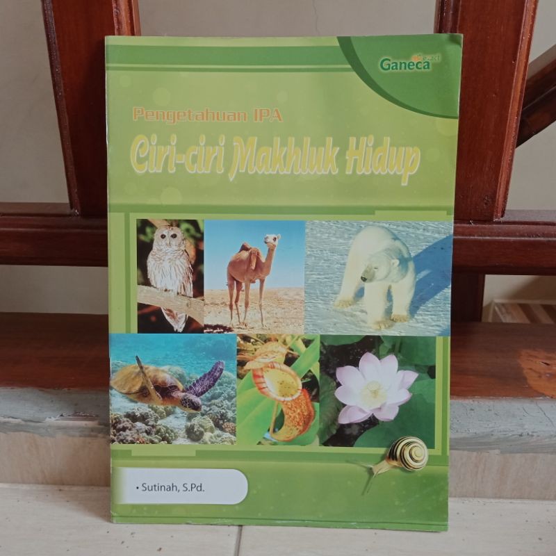 Buku Original Pengetahuan Ipa Ciri Ciri Makhluk Hidup Shopee Indonesia
