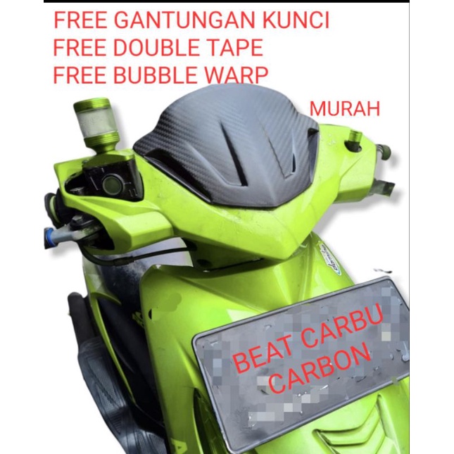 VISOR WINDSHIELD BEAT CARBU (CARBON)