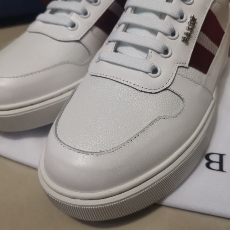 sepatu pria putih ba'l'ly mirror quality shoes men leather kulit asli 2022lv