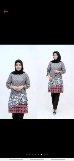 Batik Couple Keluarga Sania Ruffle Ori Ndoro Jowi Dnt Kate Garansi Termurah