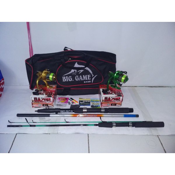 Set Pancing SEGALA MEDAN (Laut, Danau, Rawa, Sungai, Kolam)    TERLARIS