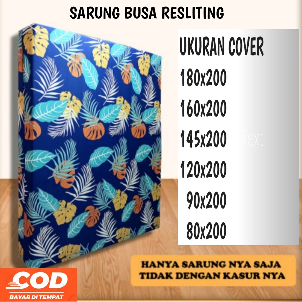 Sarung kasur tebel 20cm size 180,160,145,120,90,80//Sprei busa resliting//Sarung kasur busa Inoac