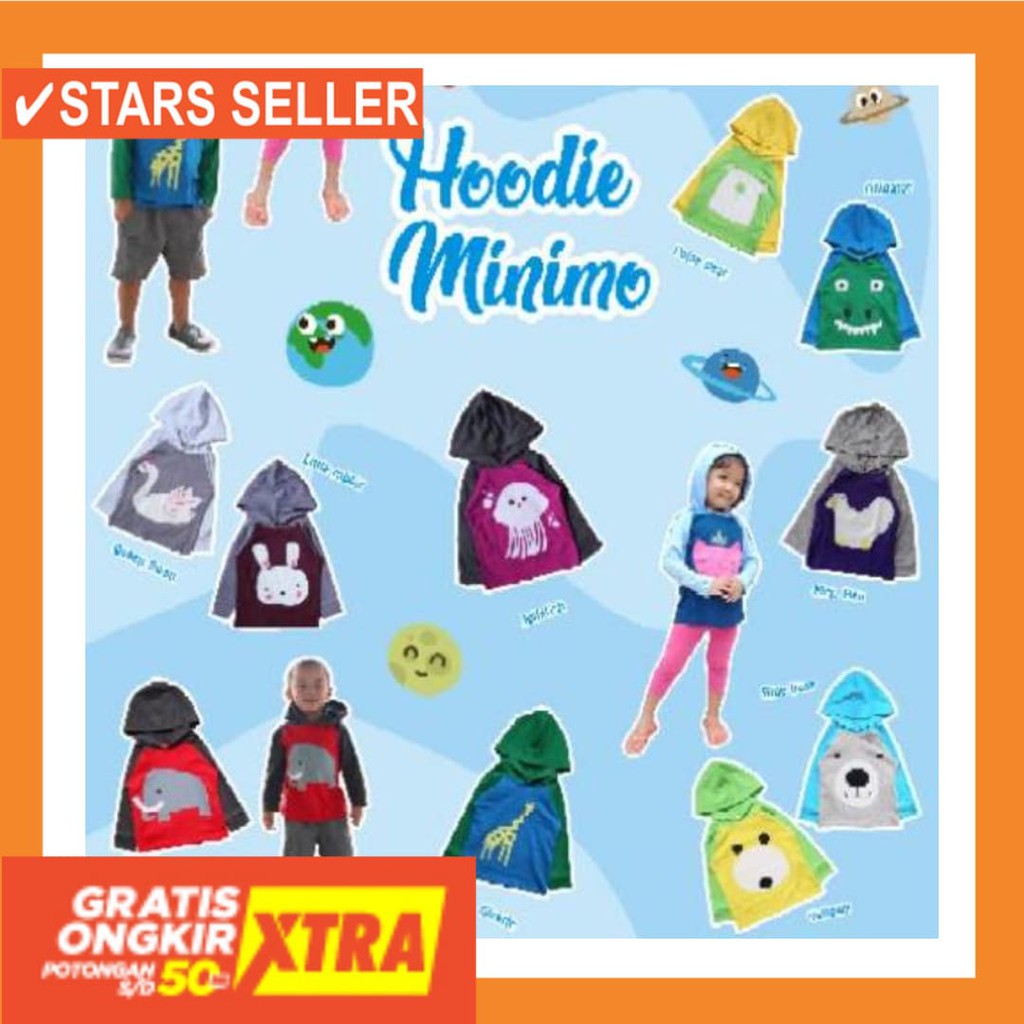  ASLI  MURAH JUAL HIJAB BAJU  TERKINI Hoodie minimo 