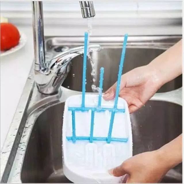 Rak Botol Susu &amp; Gelas Tirisan Dot Mug Drying Rack Rak tirisan botol