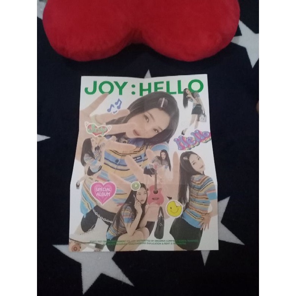 [SHARING] Joy - Hello Rolled Poster, Track Poster Official