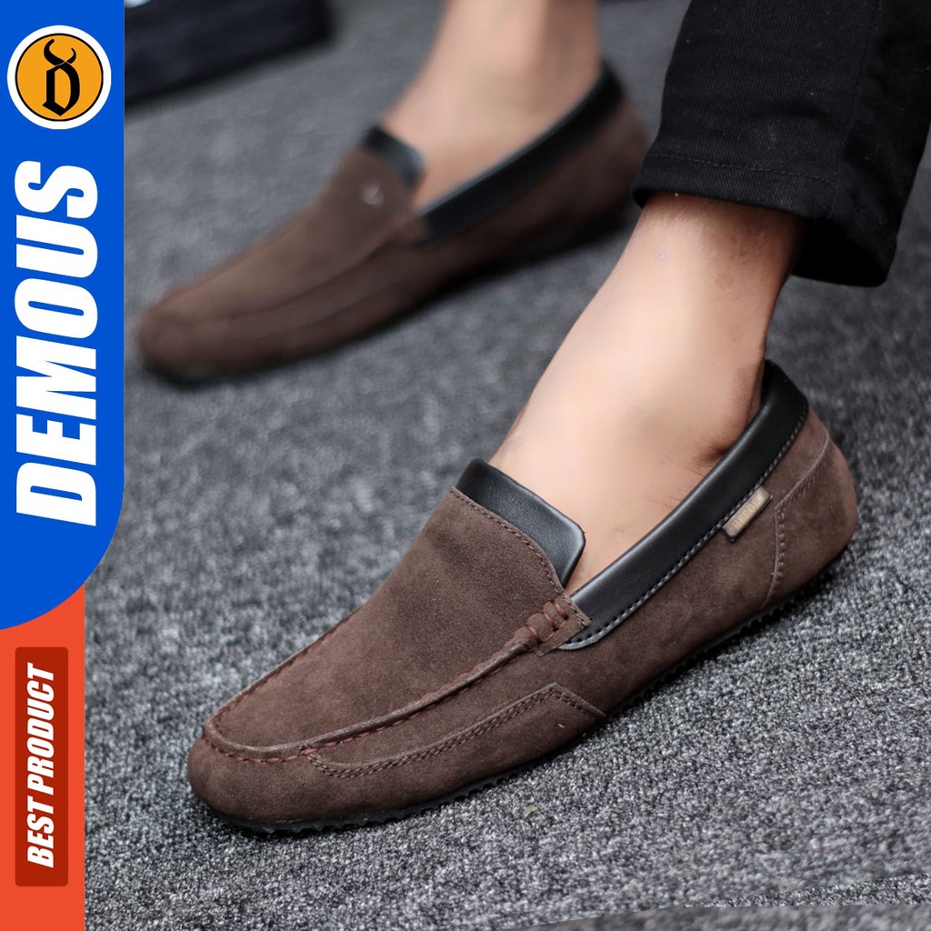 DEMOUS KILIAN - Sepatu Slip On Pria Casual