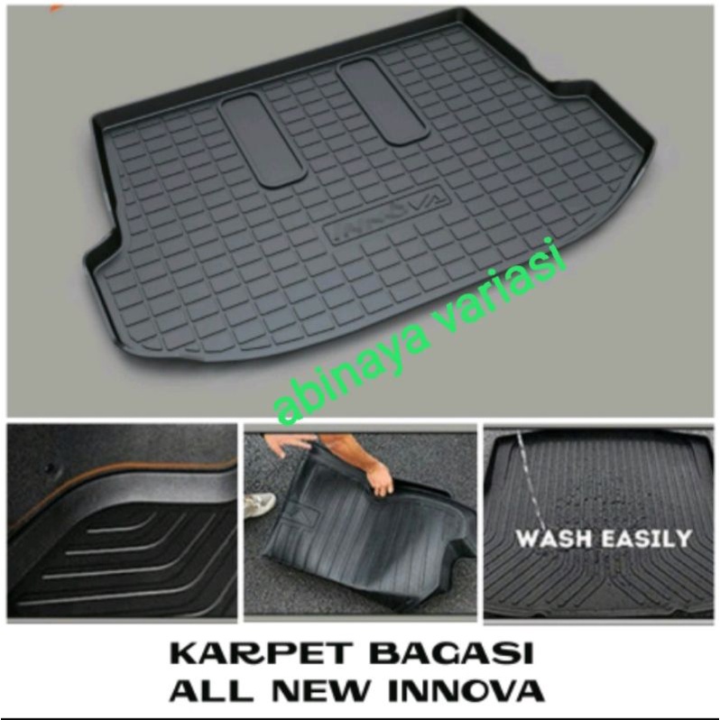 Karpet Bagasi Mobil All New Innova Trunk Tray